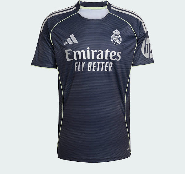  Real Madrid ユニホームネイビー Real Madrid Away 25/26 Jersey – Soccer Kids Hub