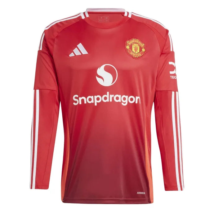 MANCHESTER UNITED 24/25 Home Jersey Long Sleeve  - Player Version