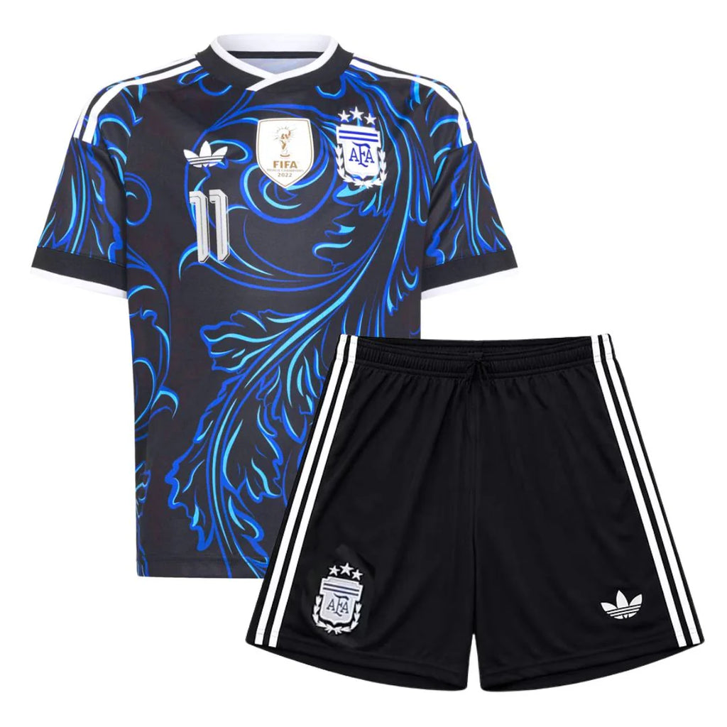 Argentina Away 2026 Kids Kit Jersey