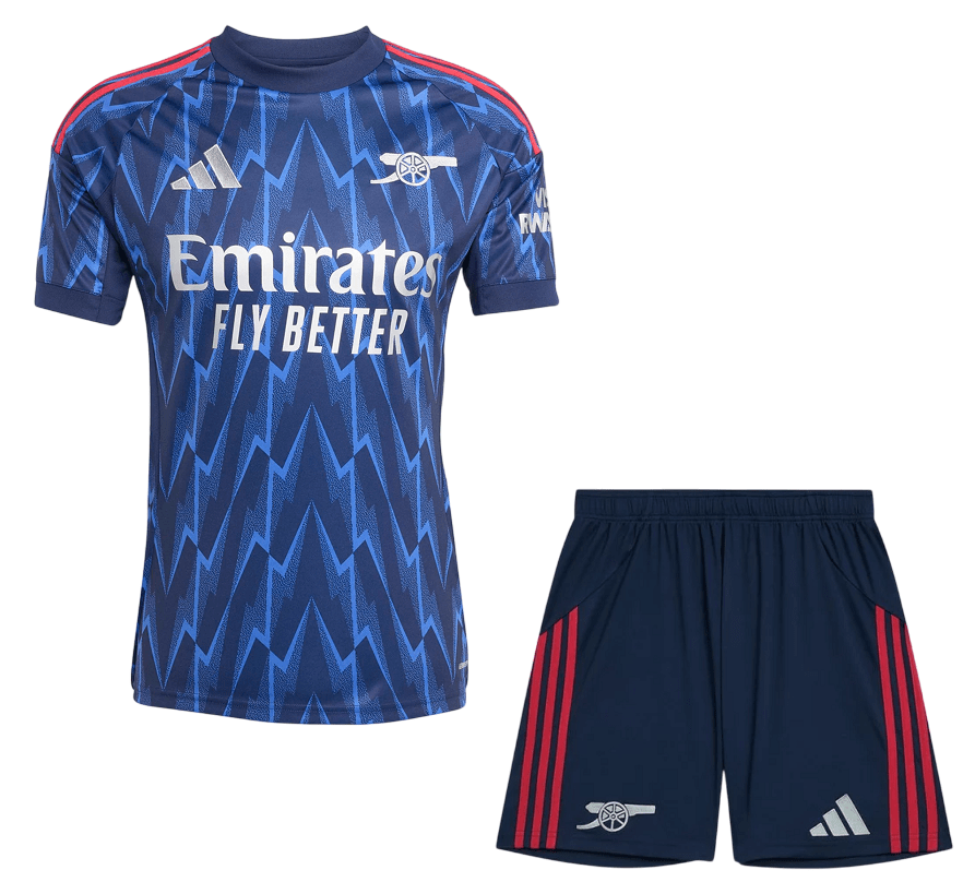 Arsenal 25/26 YOUTH AWAY FULL KIT