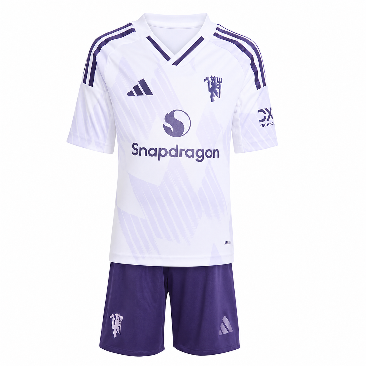 MANCHESTER UNITED F.C 2025/26 YOUTH AWAY FULL KIT