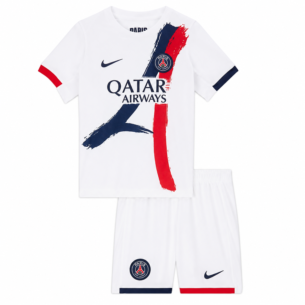 PARIS SAINT GERMAIN F.C 2025/26 YOUTH AWAY FULL KIT