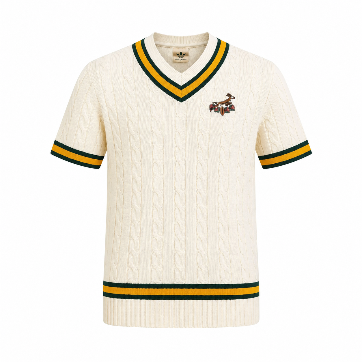 Springboks V-neck Ivory Jersey