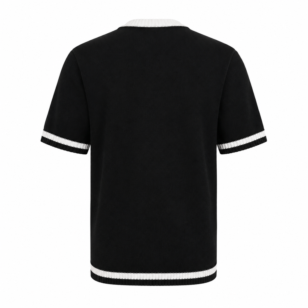 Orlando Pirates Tipped Crew Jersey- Black