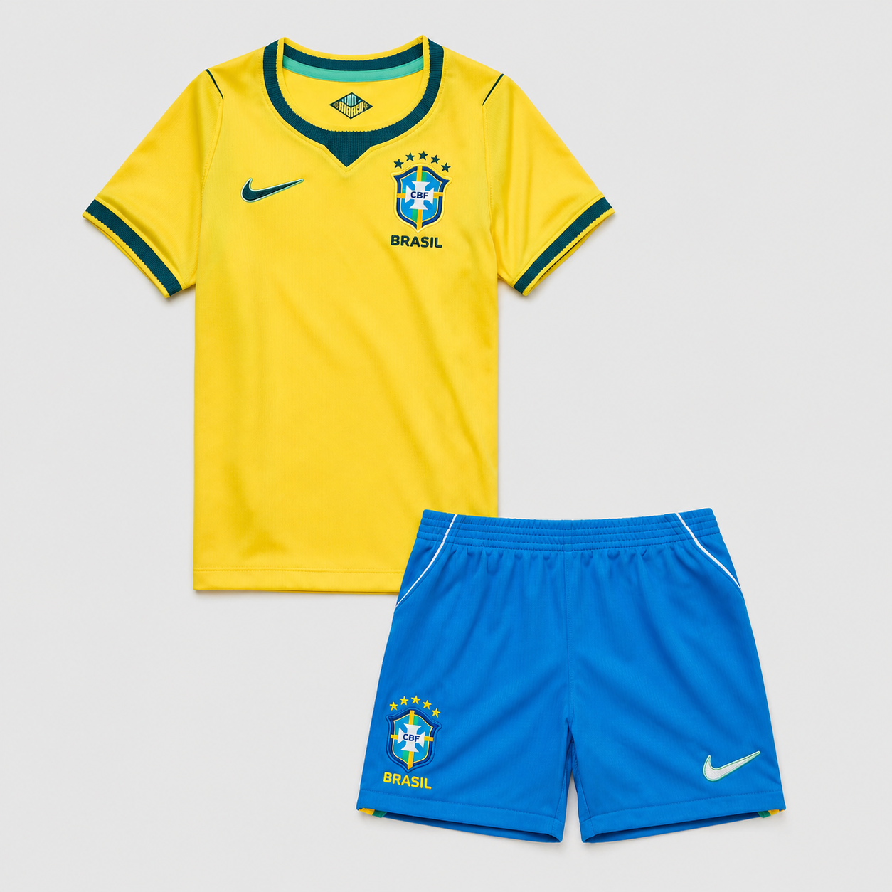 Brazil Home Kids Jersey 2026