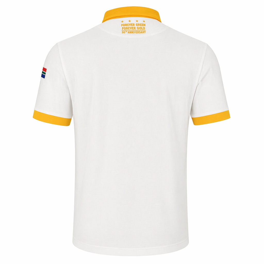 SPRINGBOKS AWAY JERSEY MENS WHITE/GOLD