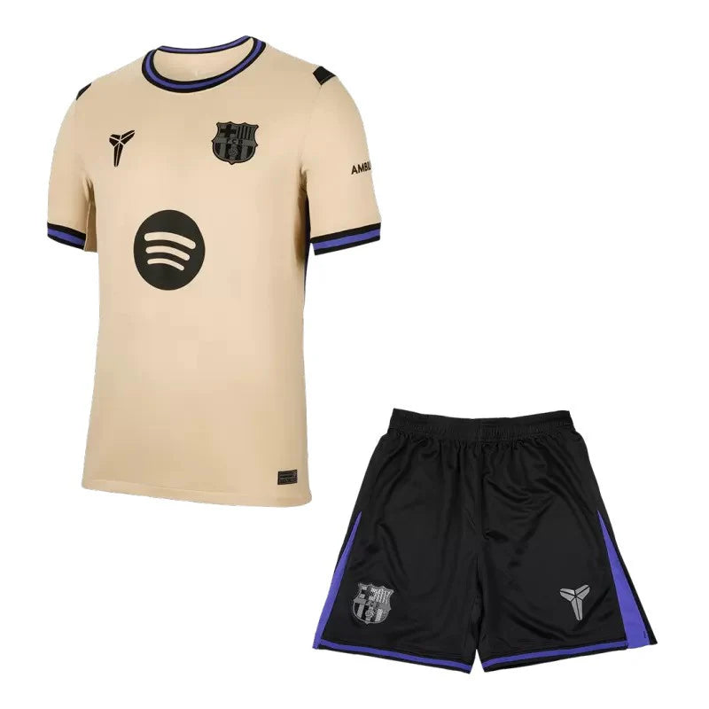 F.C BARCELONA 2025/26 YOUTH AWAY FULL KIT