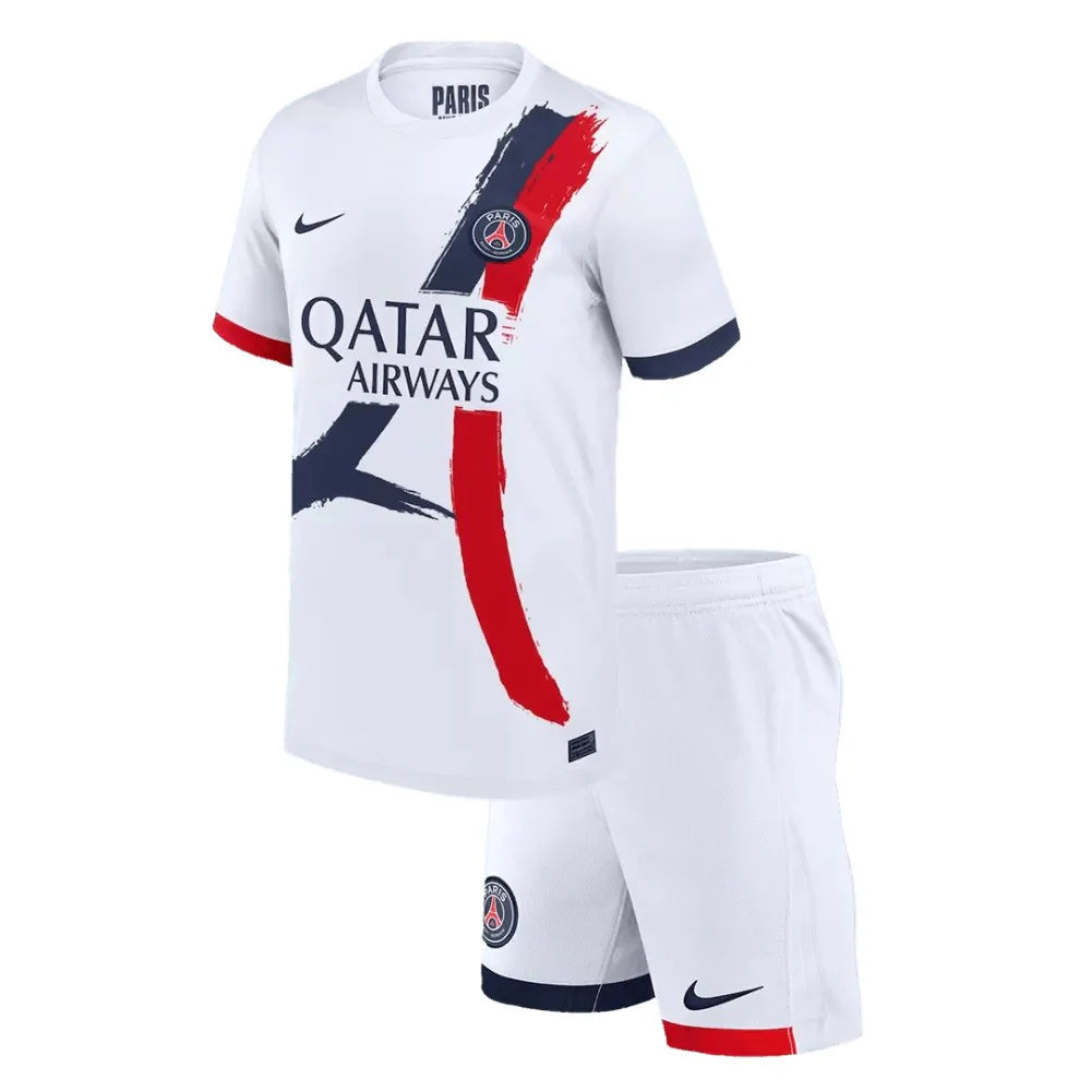 PARIS SAINT GERMAIN F.C 2025/26 YOUTH AWAY FULL KIT